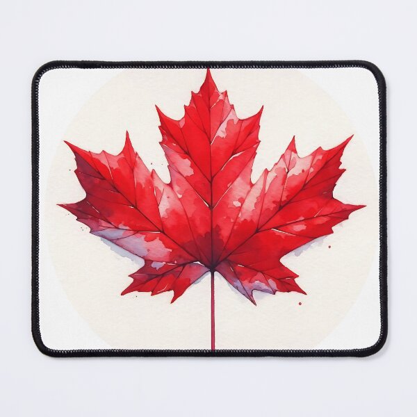 Item preview, Water Color Maple Leaf designed and sold by Sticker-mama.