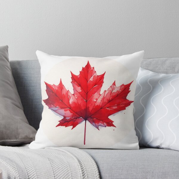 Item preview, Water Color Maple Leaf designed and sold by Sticker-mama.
