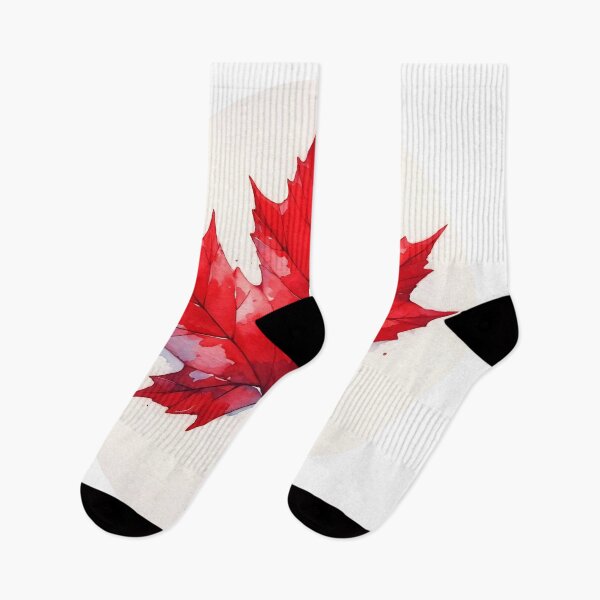 Item preview, Water Color Maple Leaf designed and sold by Sticker-mama.