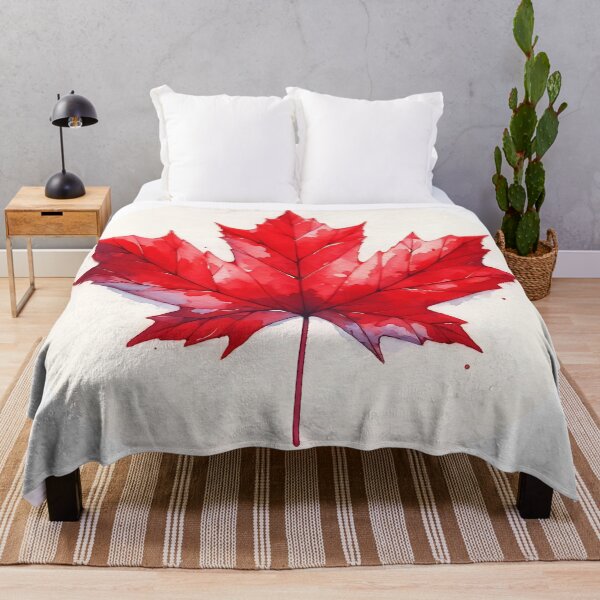 Item preview, Water Color Maple Leaf designed and sold by Sticker-mama.
