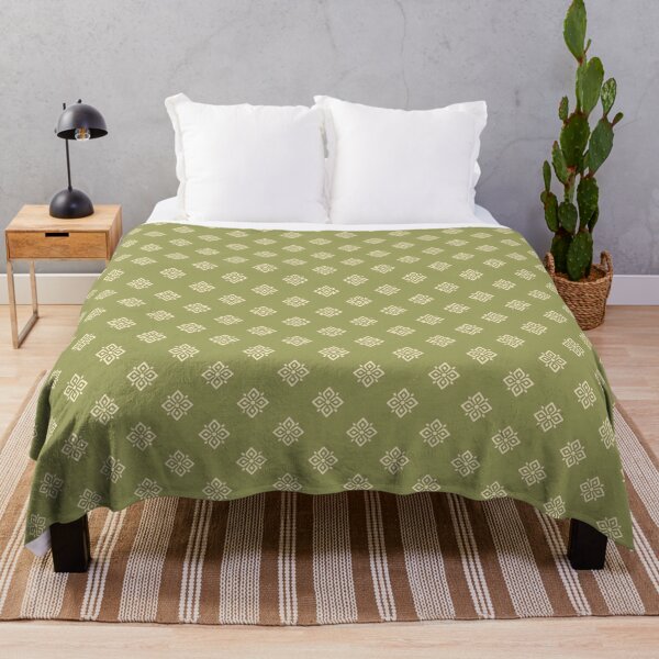 Item preview, Flowers Pattern With Green Background designed and sold by xiao xuans.