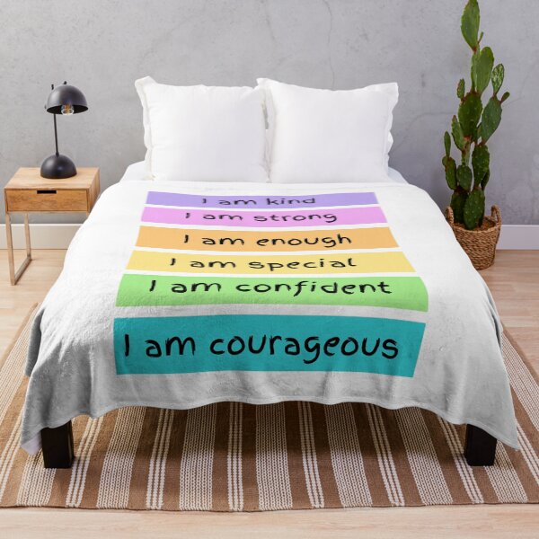 Item preview, I Am Affirmations Poster Style Graphic designed and sold by socialarmour.