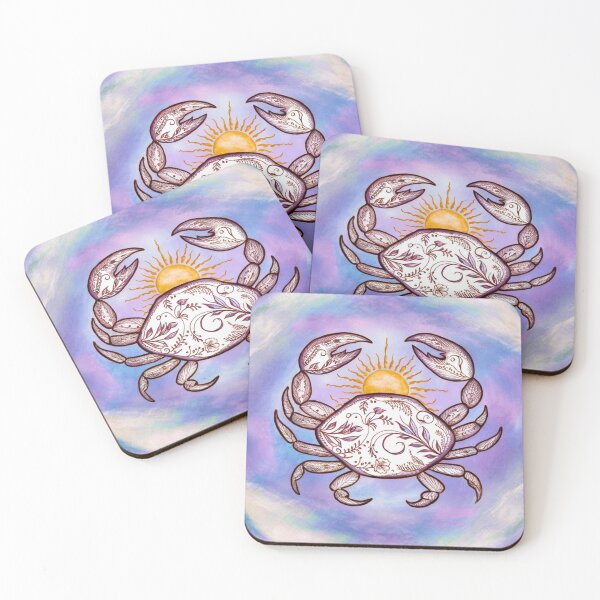 Item preview, Cancer Astrology. Sun in Cancer, Zodiac sign, Cancer symbol designed and sold by ZodiacWonders.