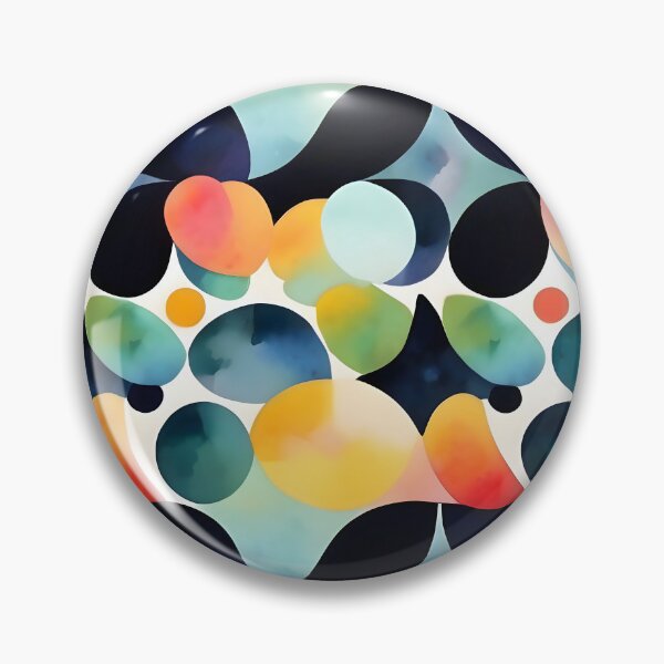Item preview, Colorful Abstract Pattern with Circles and Dots. designed and sold by MrKATORSKI.