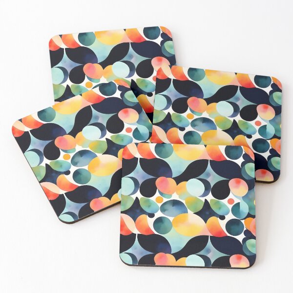Item preview, Colorful Abstract Pattern with Circles and Dots. designed and sold by MrKATORSKI.