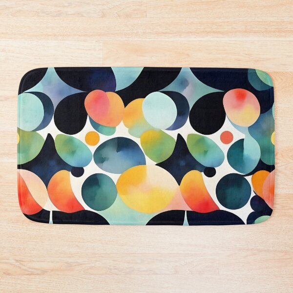 Item preview, Colorful Abstract Pattern with Circles and Dots. designed and sold by MrKATORSKI.
