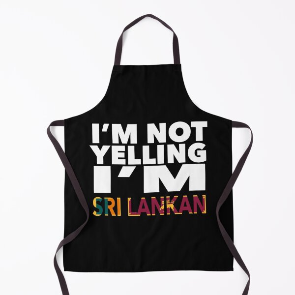 Item preview, Sri Lankan present - i'm not yelling, i'm Sri Lankan - Sri Lankan gifts - Sri Lankan flag - Sri Lankan Gift - Sri Lankan Decor - Sri Lanka designed and sold by babaorum.