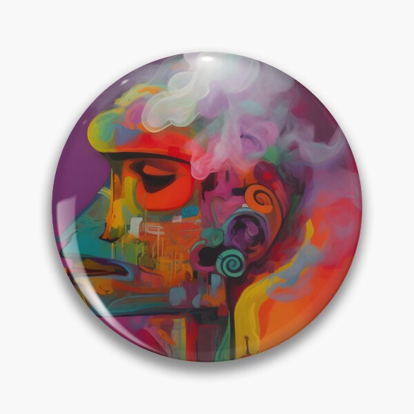 Item preview, Psychedelic Cuban Dreams- Surreal Smoke in Generative AI Abstract IndoEuropean Haze designed and sold by OlfactoART Studio.