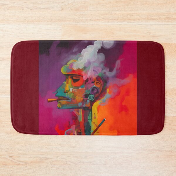 Item preview, Psychedelic Cuban Dreams- Surreal Smoke in Generative AI Abstract IndoEuropean Haze designed and sold by OlfactoART Studio.