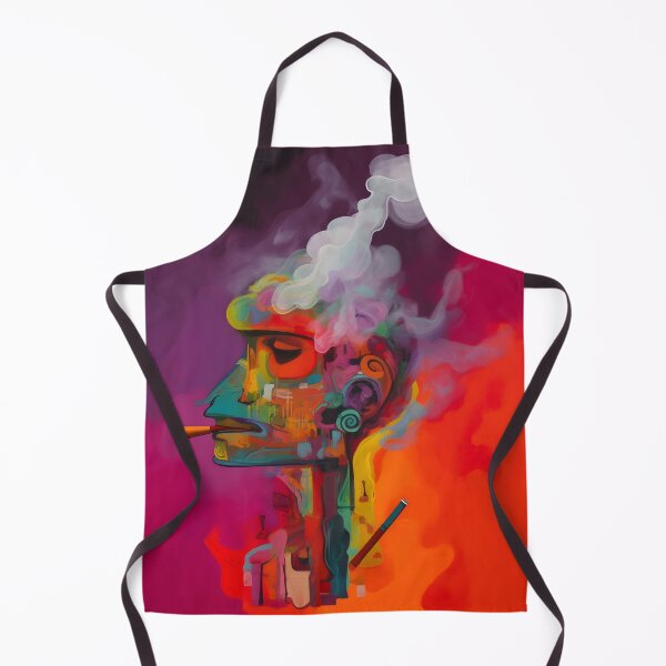 Item preview, Psychedelic Cuban Dreams- Surreal Smoke in Generative AI Abstract IndoEuropean Haze designed and sold by OlfactoART Studio.