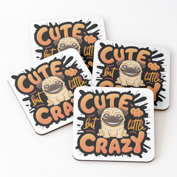 Item preview, Cute but Little Crazy designed and sold by Positive_Space.