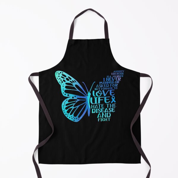 Item preview, Anxiety Disorder is a journey I NEVER planned or asked for but i choose to LIVE LIFE hate the disease and FIGHT designed and sold by KatMercerr.