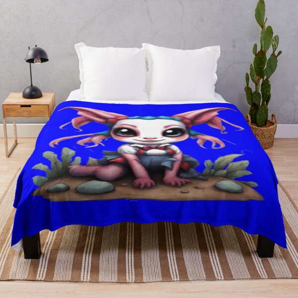 Item preview, Harley The Axolotl, Product Colour: Blue designed and sold by Midnight Veil Designs.