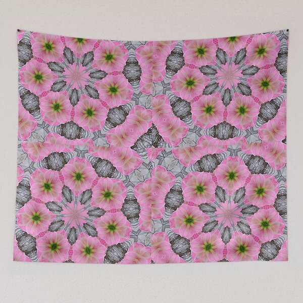 Item preview, Expressionistic Amaryllis Flower Abstract Mandala Kaleidoscope 1 designed and sold by Artist4God.