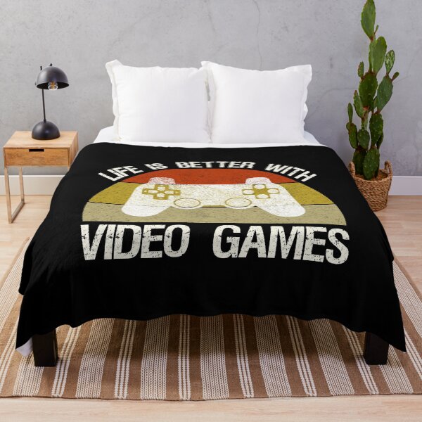 Item preview, Life Is Better With Video Games designed and sold by Cat Lady Designs.