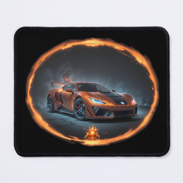 Item preview, Cool Flaming Racing Sports Car designed and sold by TheArtOfPat.
