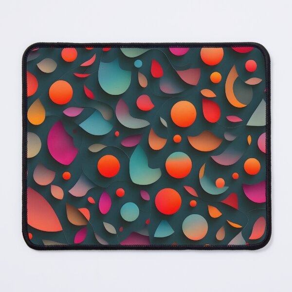 Item preview, Colorful Abstract Background with Varied Shapes designed and sold by MrKATORSKI.