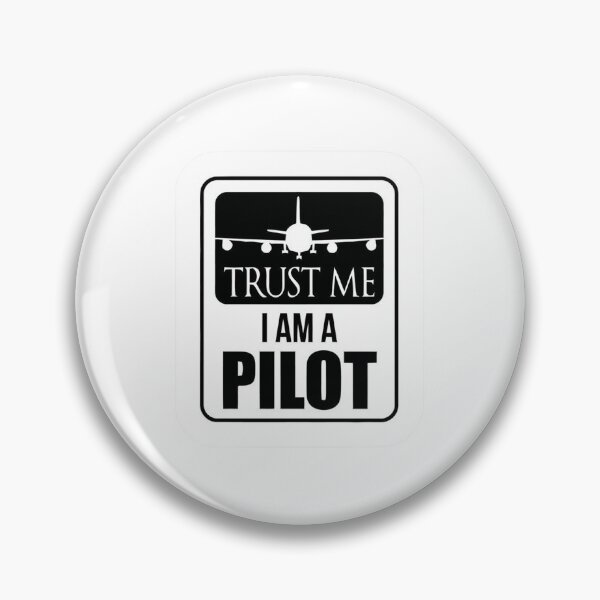 Artikelvorschau, Vertrauen Sie mir, ich bin ein Pilot-Aufkleber entworfen und verkauft von Aviation-Lover.