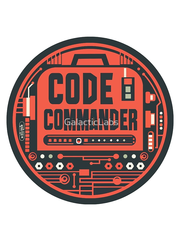 Thumbnail 3 of 3, Scarf, Code Commander designed and sold by GalacticLabs.