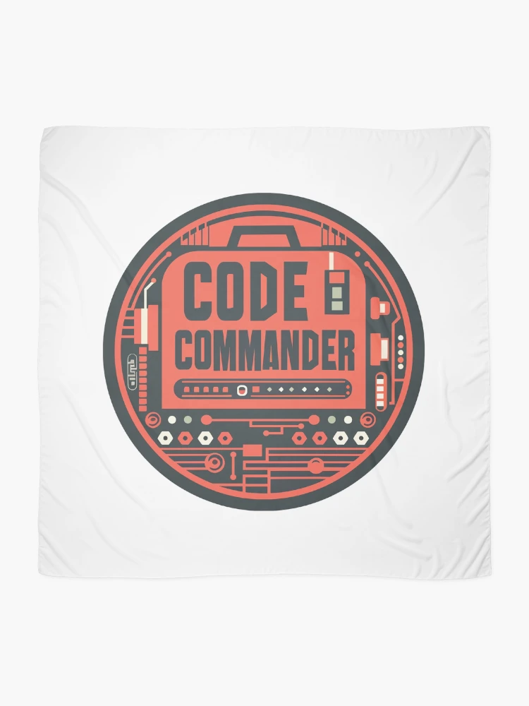 Thumbnail 2 of 3, Scarf, Code Commander designed and sold by GalacticLabs.
