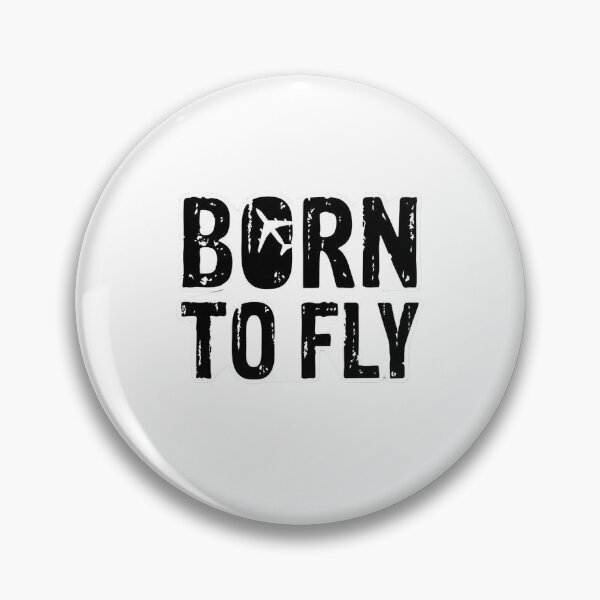Artikelvorschau, Geboren, um Aufkleber zu fliegen entworfen und verkauft von Aviation-Lover.