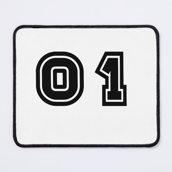 Item preview, 01, one, black, sport designed and sold by Numbers-Art.