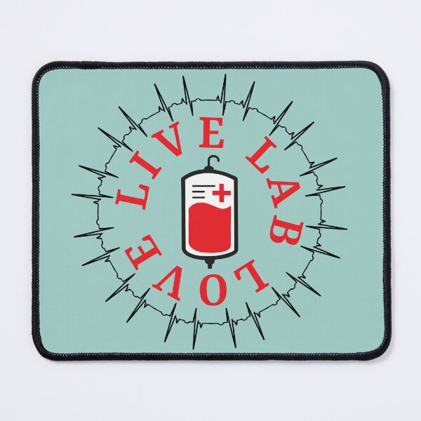 Item preview, Live Lab Love bloodbag in seafoam designed and sold by STEMphrases.