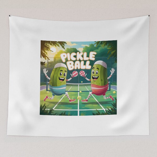 Aperçu de l'œuvre Les joueurs de Pickle Ball apprécient créée et vendue par corynewton34.