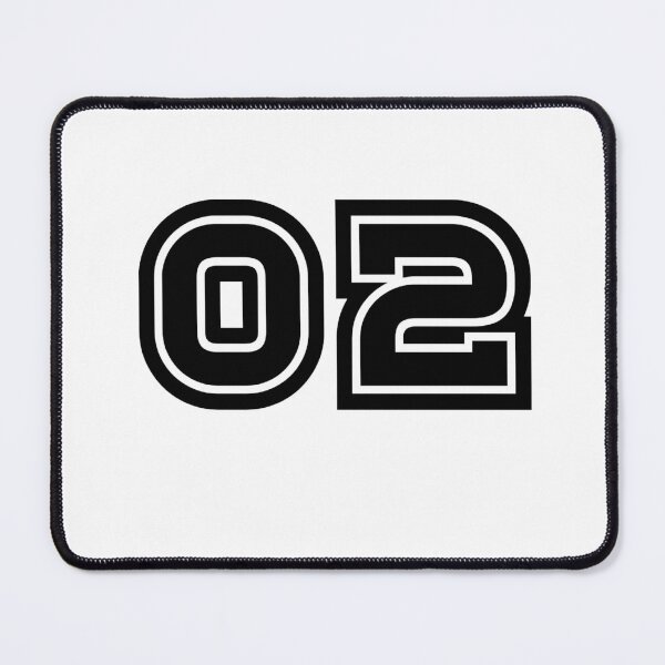 Item preview, 02, two, black, sport designed and sold by Numbers-Art.