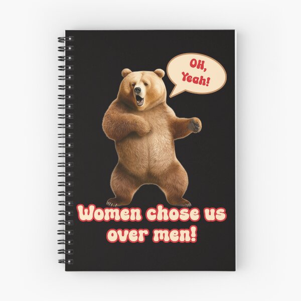 Item preview, Women chose us over men! Man or Bear Funny TikTok meme humor. designed and sold by JoyOfHopeStore.