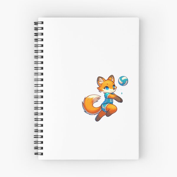 Item preview, Volleyball Fox designed and sold by Lane L. Mälkin Design.