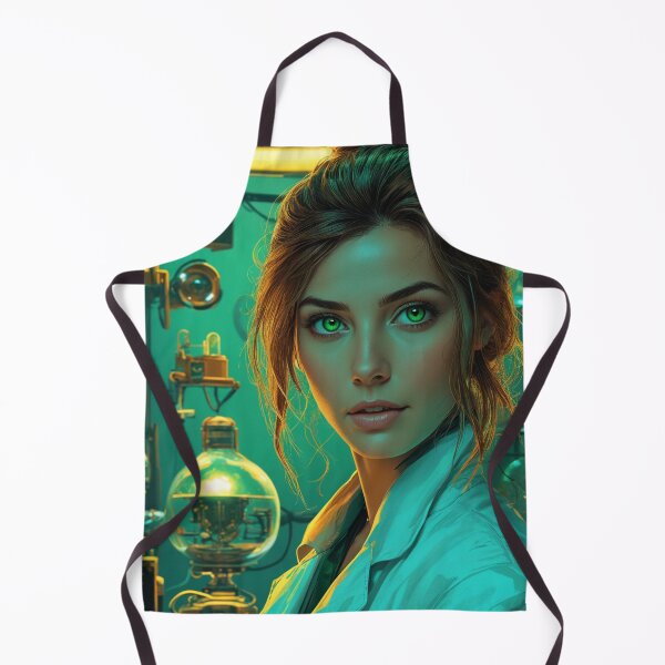 Item preview, Beautiful Young Scientist in Secret Laboratory designed and sold by XN-Art-Design.