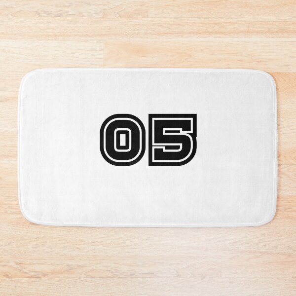Item preview, 05, five, black, sport designed and sold by Numbers-Art.