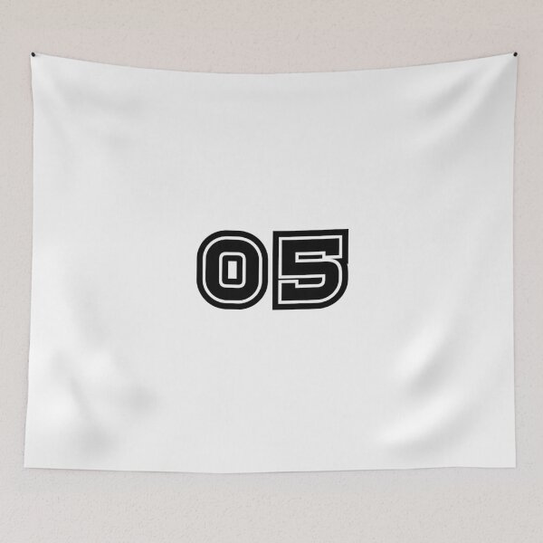 Item preview, 05, five, black, sport designed and sold by Numbers-Art.