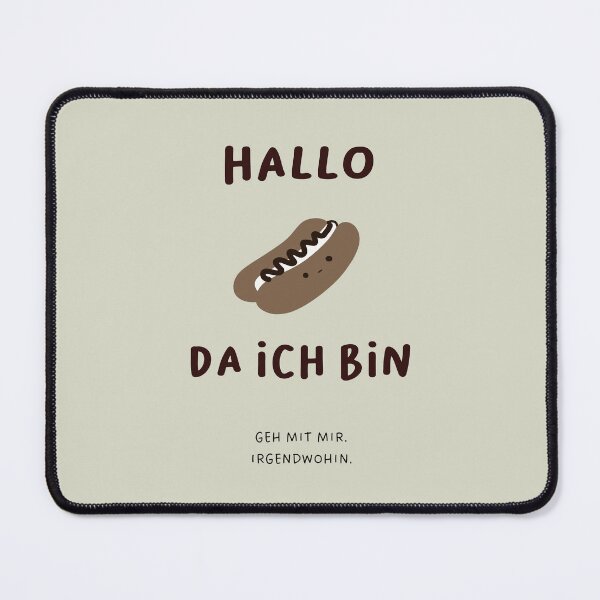 Item preview, Hallo, hier bin ich | Geh mit mir. Irgendwo hin | Cute Character Illustrations | Simple & Sweet Designs designed and sold by RM-Journey.