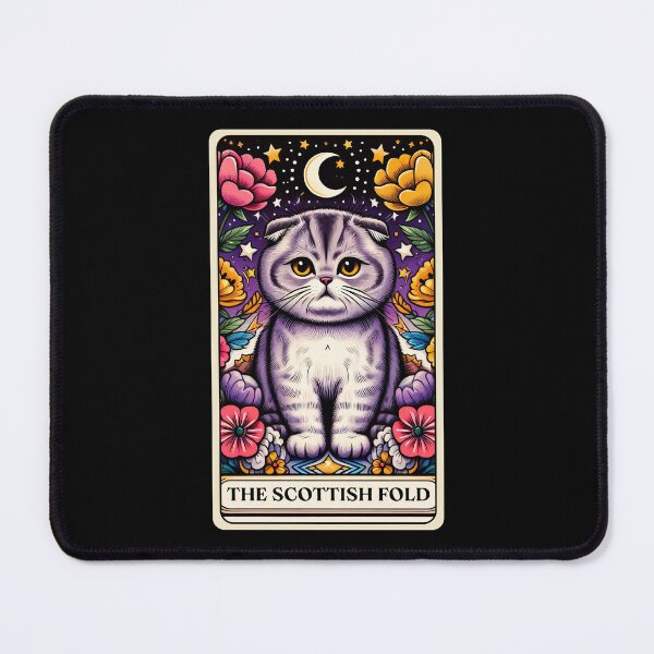 Item preview, Scottish Fold Cat Tarot Card designed and sold by DigitalEffects.