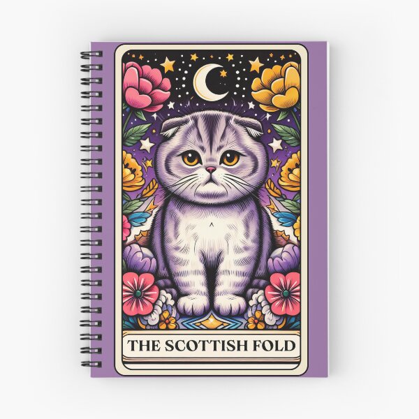 Item preview, Scottish Fold Cat Tarot Card designed and sold by DigitalEffects.