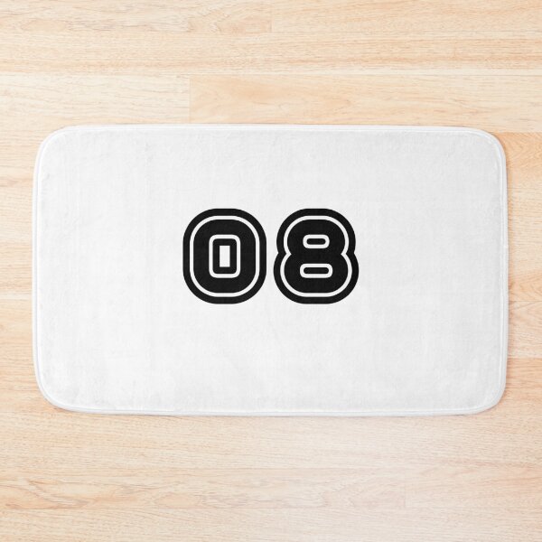 Item preview, 08, eight, black, sport designed and sold by Numbers-Art.
