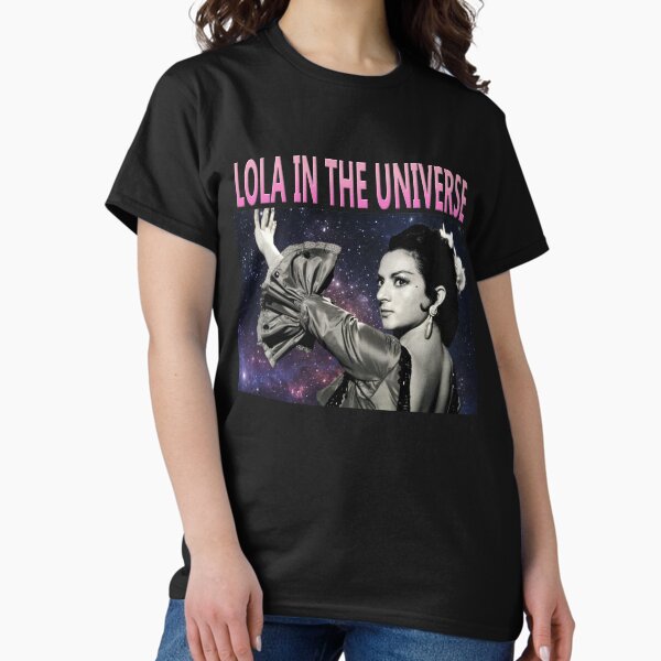 Vista previa del artículo con la obra «LOLA FLORES IN THE UNIVERSE», diseñado y vendido por KNetty.