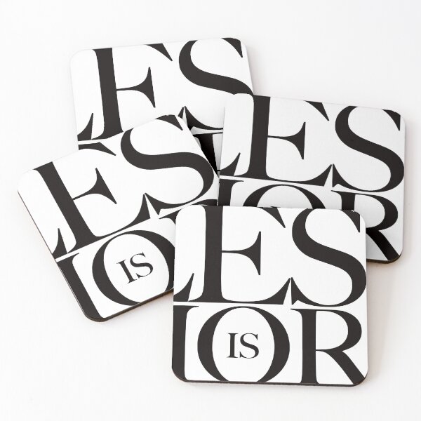 Item preview, more is less life quotation | more is less   designed and sold by KARTICK DUTTA.