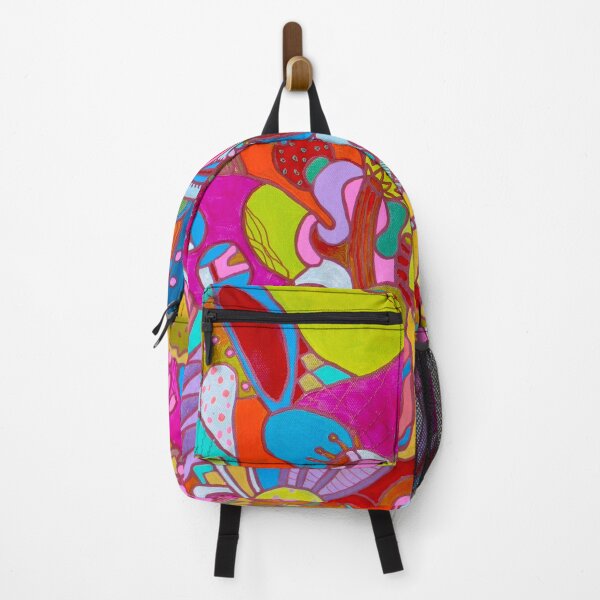 Item preview, 322. Bizarre: Vibrant Abstract Fusion of Acrylic and Gouache designed and sold by Veera Zukova.