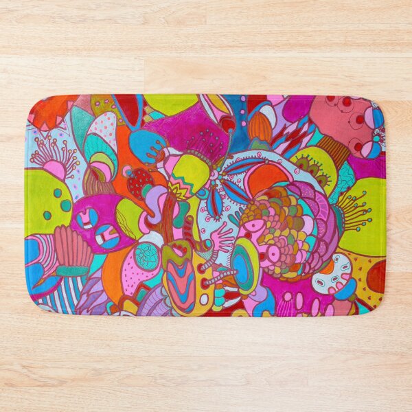 Item preview, 322. Bizarre: Vibrant Abstract Fusion of Acrylic and Gouache designed and sold by Veera Zukova.