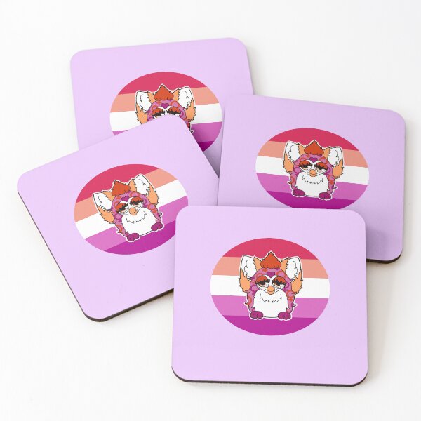 Artikelvorschau, WLW Pride Furby entworfen und verkauft von Critter-Creations.