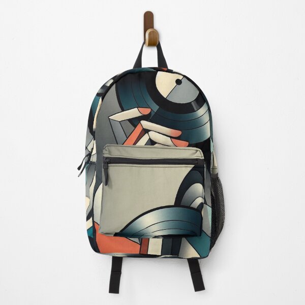 Item preview, DJ Cubism: “Abstract Vinyl Enthusiast” designed and sold by DJ-Portable.