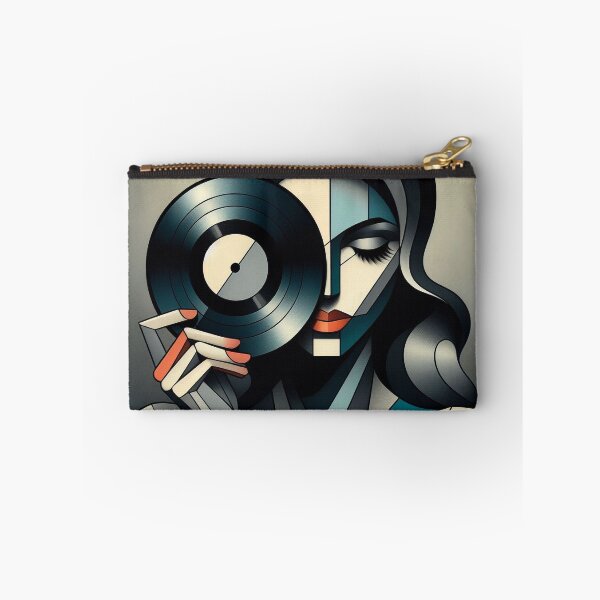Item preview, DJ Cubism: “Abstract Vinyl Enthusiast” designed and sold by DJ-Portable.