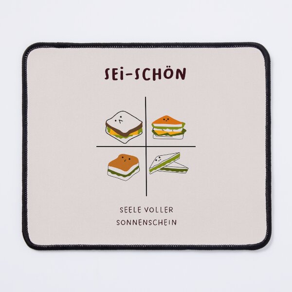 Item preview, Sei du selbst schön | Eine Seele voller Sonnenschein | Cute Character Illustrations | Simple & Sweet Designs designed and sold by RM-Journey.