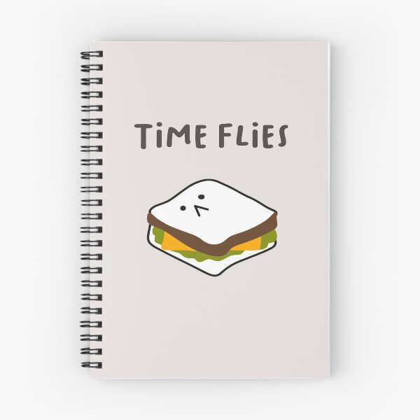 Item preview, Time flies | Cute Character Illustrations | Simple & Sweet Designs designed and sold by RM-Journey.