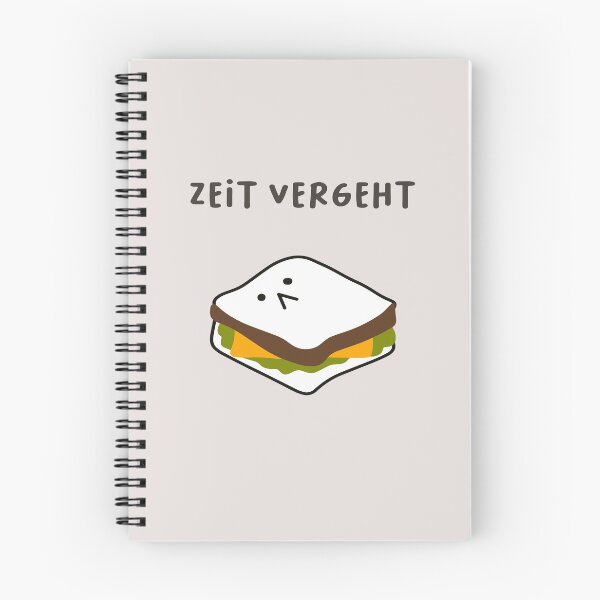 Item preview, Die Zeit vergeht | Cute Character Illustrations | Simple & Sweet Designs designed and sold by RM-Journey.
