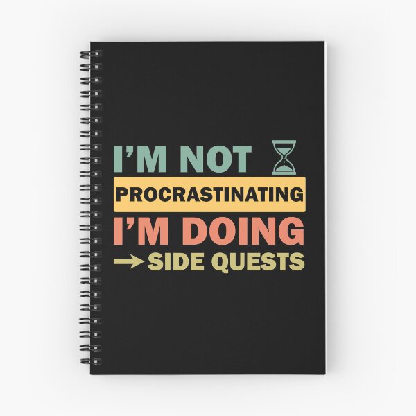 Item preview, I’m not procrastinating I’m doing side quests designed and sold by Rami Khalifah.