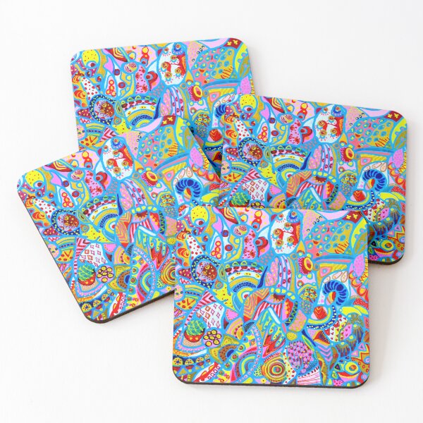 Item preview, 312. ulu's Blue Subconscious: Abstract Expressionism designed and sold by Veera Zukova.